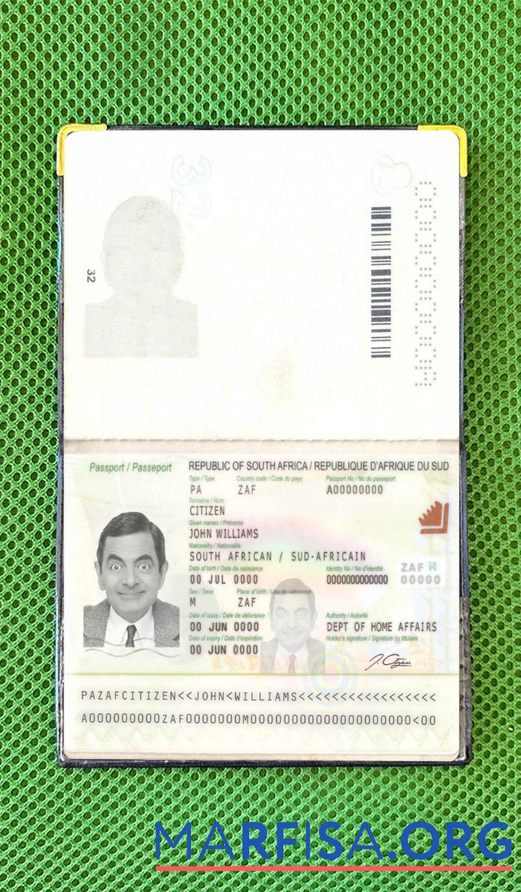 Blank South Africa 2009 present photo look real example